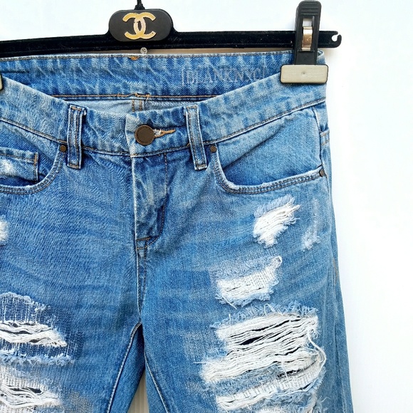 Blank NYC Denim - Blank NYC Distressed Skinny Jeans